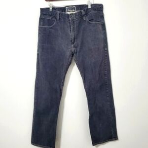 Levi's Original 514 Slim Straight 6 Pocket Jeans Washed Black 36" Waist